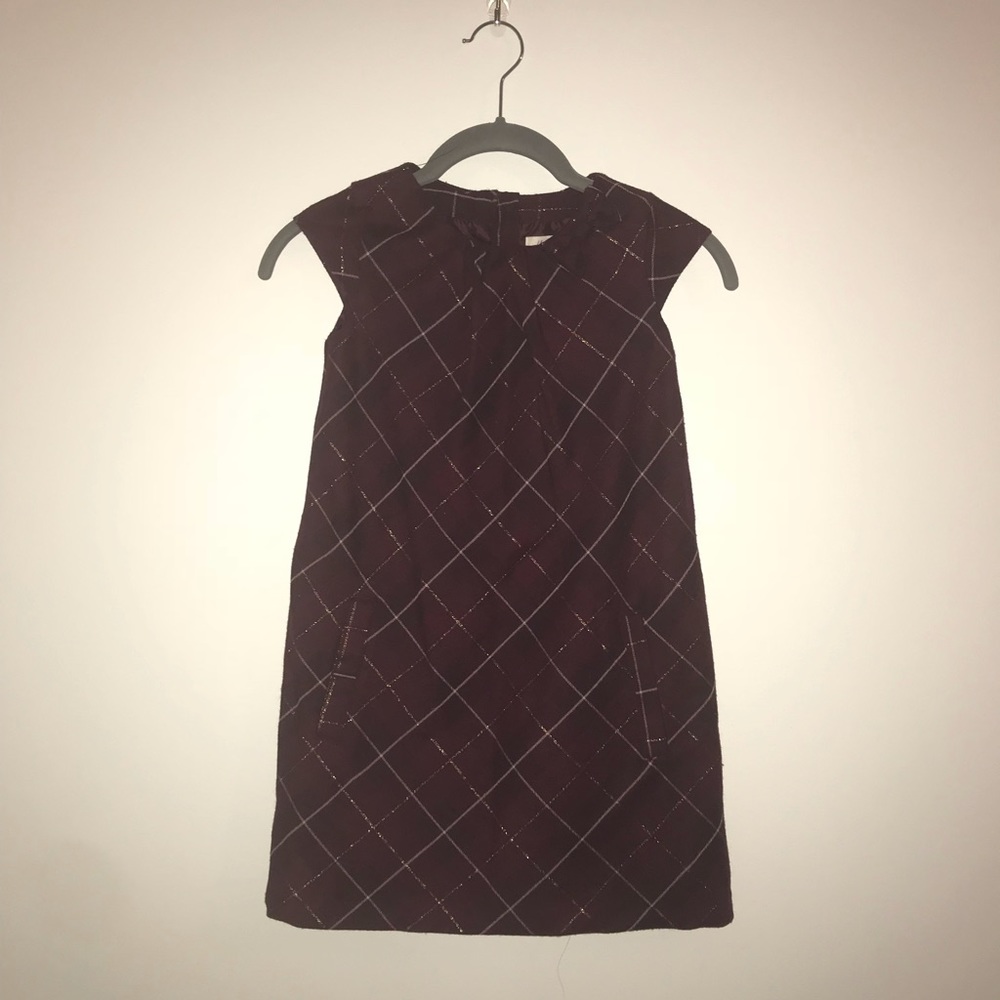 Girls Plaid pattern dress